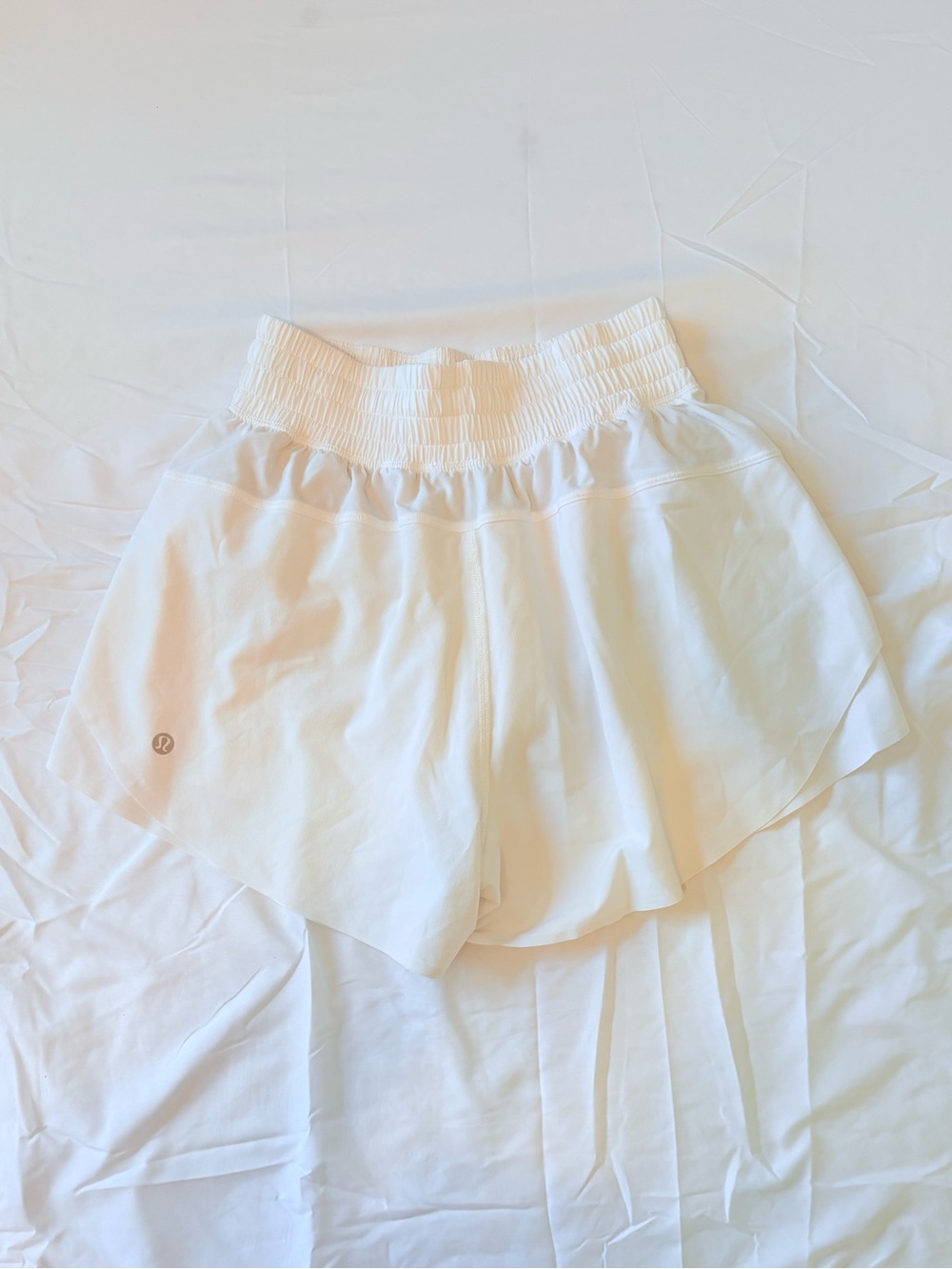 Lululemon Ruffle Speed Up Shorts